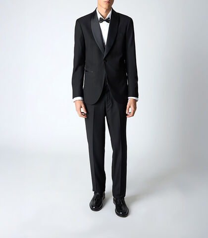 Abito da uomo nero elegante, Valerio 1966, 25R1T0005TSNERO42, 001
