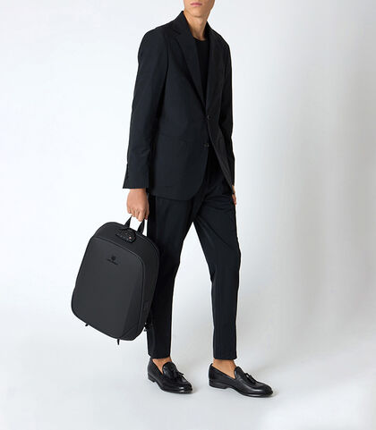 Zaino rigido nero, Valerio 1966, 23U2T7251TSNEROUNI, 002