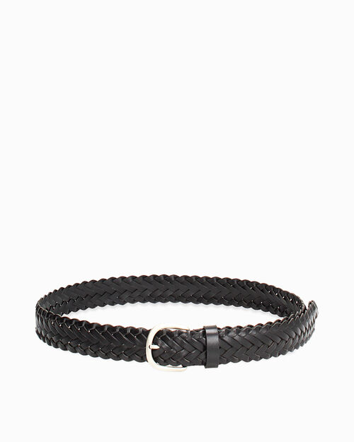 Cintura intrecciata nera, BLACK