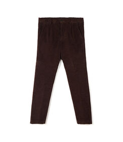 Pantaloni in velluto testa di moro da uomo, Valerio 1966, 26N9T1921VLMORO48, 003 preview