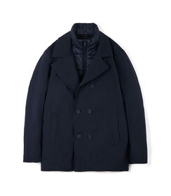 Giubbino imbottito blu da uomo, Valerio 1966, 2685T2518TSBLUEL, 004 preview