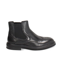 Beatles in pelle nera da uomo, Valerio 1966, 26U6T3950PENERO040, 001 preview