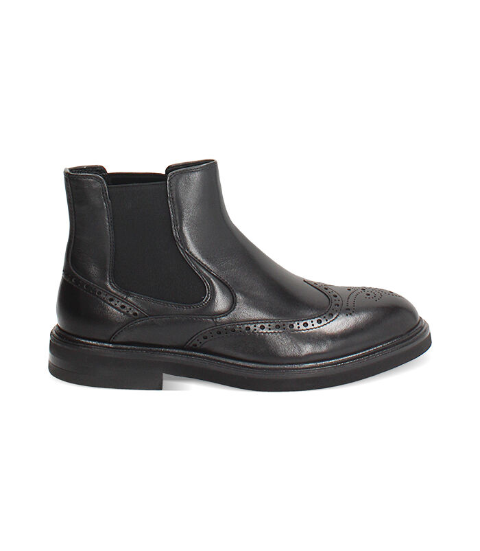 Beatles in pelle nera da uomo, Valerio 1966, 26U6T3950PENERO040