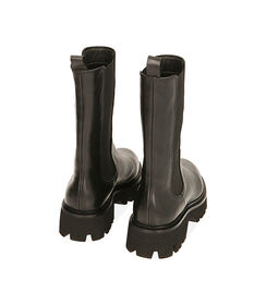 Chelsea boots neri in pelle, tacco 4 cm , Valerio 1966, 20N8T5003PENERO035, 003 preview