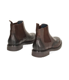 Beatles moro in pelle, stile oxford, Valerio 1966, 24U6T8103PEMORO044, 003 preview