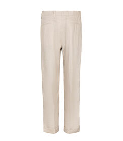 Completo pantalone sabbia con pieghe eleganti, Valerio 1966, 2784T7070LNSABB42, 002 preview