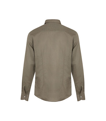 Camicia lino militare senza tempo, Valerio 1966, 27Z3T2302LNMILI38, 002