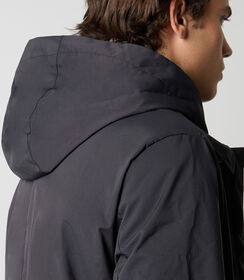 Piumino longuette nero, Valerio 1966, 2485T2401TSNEROL, 004 preview