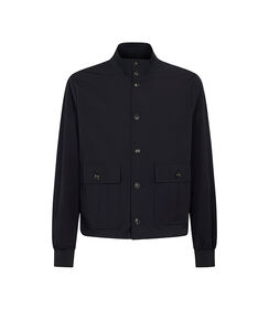 Giubbino blu con dettagli moderni, Valerio 1966, 2785T8622TSBLUEI, 001 preview