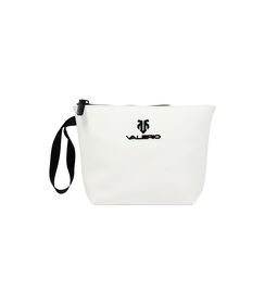 Trousse bianca con profili neri, Valerio 1966, 2351T5740EPBIANUNI, 001 preview
