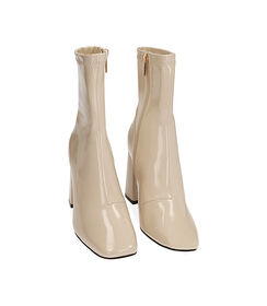 Ankle boots panna in naplack , Valerio 1966, 2049T0831NPPANN035, 002 preview