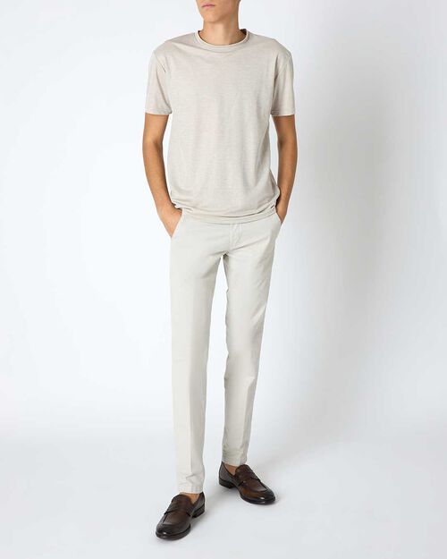 Pantalone da uomo basic beige, BEIGE