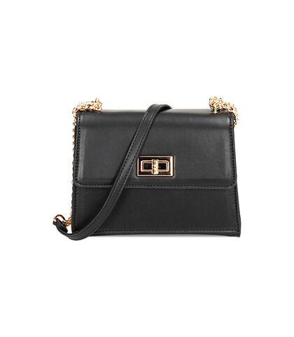 Borsa a tracolla nero, Valerio 1966, 2351T3167EPNEROUNI, 001