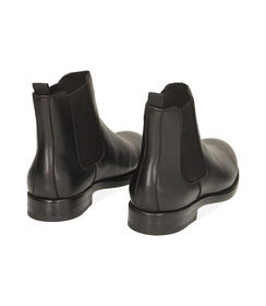 Stivaletti neri in pelle, Valerio 1966, 22U631206PENERO040, 003 preview