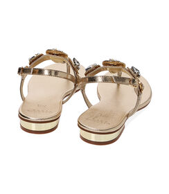 Sandali infradito gioiello oro, Valerio 1966, 2149T6132LMOROG037, 003 preview