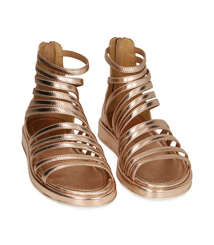 Gladiators rosa oro in pelle, Valerio 1966, 19M3T0005PERAOR035, 002