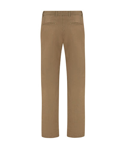 Pantaloni taupe con chiusura classica, Valerio 1966, 2787T4200TSTAUP42, 002