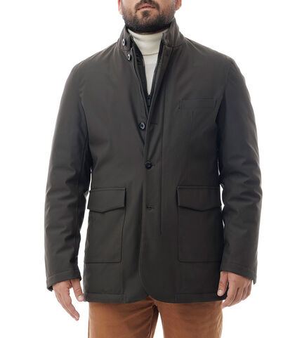 Piumino corto da uomo verde, Valerio 1966, 2485T2426TSVERDI, 001