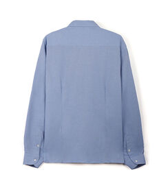 Camicia azzurra in cotone da uomo, Valerio 1966, 26Z3T0026COAZZU41, 004 preview