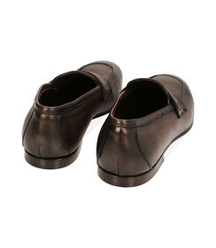 MAN SHOES MOCASSINS LEATHER MORO, Valerio 1966, 2153T1025PEMORO042, 003 preview