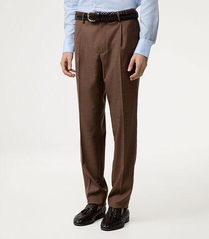 Completo pantalone marrone elegante, Valerio 1966, 2786T1002TSMARR42, 002