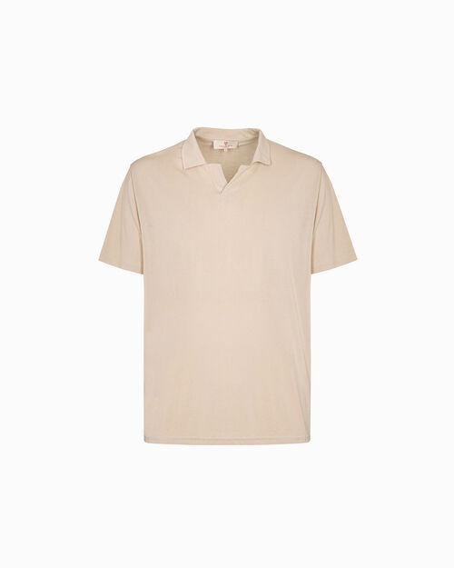 Polo bianca linea essenziale, WHITE