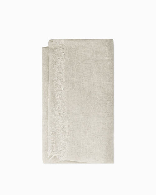 Pashmina panna in lino, CREAM