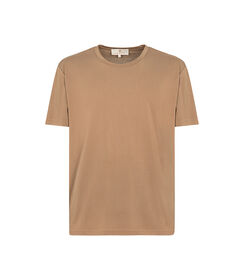 T-shirt nocciola con vestibilit&agrave; regolare, Valerio 1966, 27C9T5579TSNOCCL, 001 preview