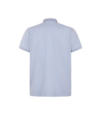 Polo celeste classica con dettagli eleganti, Valerio 1966, 2779T2118TSCELEI, 002