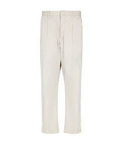 Pantaloni beige con piega frontale, Valerio 1966, 27J3T6925TSBEIG42, 001 preview