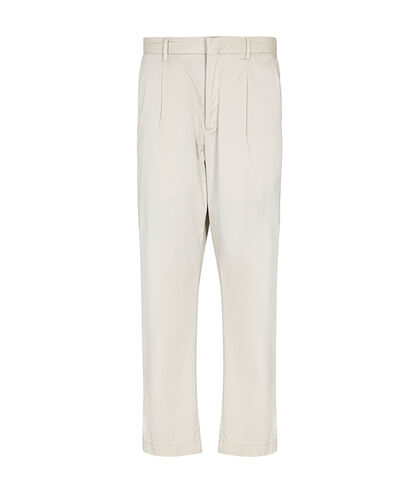 Pantaloni beige con piega frontale, Valerio 1966, 27J3T6925TSBEIG42, 001