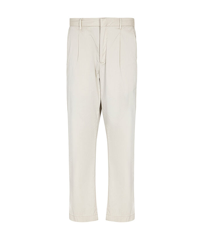 Pantaloni beige con piega frontale, Valerio 1966, 27J3T6925TSBEIG42