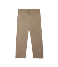 Pantaloni beige da uomo in cotone con coulisse, Valerio 1966, 26Z3T0191COBEIG52, 003 preview