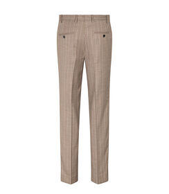Completo pantalone marrone-beige gessato, Valerio 1966, 2786T1002TSMABE42, 002 preview