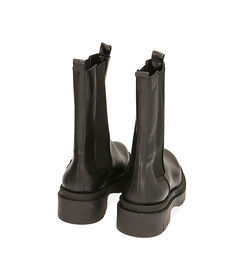 Chelsea boots neri in pelle, tacco 4 cm , Valerio 1966, 20A5T5039PENERO036, 003 preview