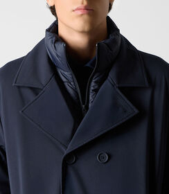 Giubbino imbottito blu da uomo, Valerio 1966, 2685T2518TSBLUEL, 003 preview