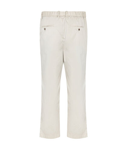 Pantaloni beige con piega frontale, Valerio 1966, 27J3T6925TSBEIG42, 002