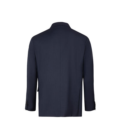 Giacca blu navy con chiusura a due bottoni, Valerio 1966, 2786T3002TSBLUN42, 002