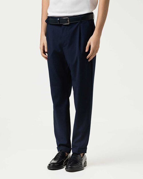 ABBIGLIAMENTO PANTALONE TESSUTO BLUE, BLUE