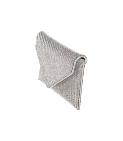 Pochette a bustina argento con pietre, Valerio 1966, 2351T5523LPARGEUNI, 002 preview
