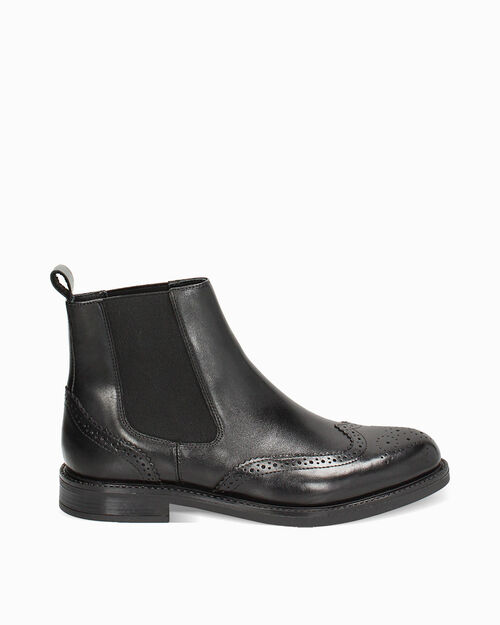 Beatles da uomo in pelle nera, BLACK