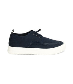 Sneakers blu in tessuto, Valerio 1966, 23R9T1005TSBLUE039, 001 preview