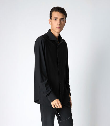 Camicia uomo nera, Valerio 1966, 25R1T2411TSNERO42, 001