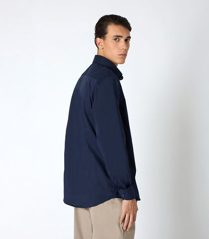 Camicia uomo button down blu, Valerio 1966, 25Z3T6060COBLUE38, 002