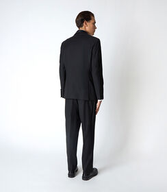 Abito da uomo nero elegante, Valerio 1966, 25R1T0005TSNERO48, 002 preview