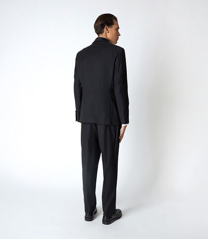 Abito da uomo nero elegante, Valerio 1966, 25R1T0005TSNERO42, 002