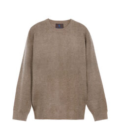 Maglione da uomo basic beige, Valerio 1966, 26J3T2556TSBEIGL, 001 preview