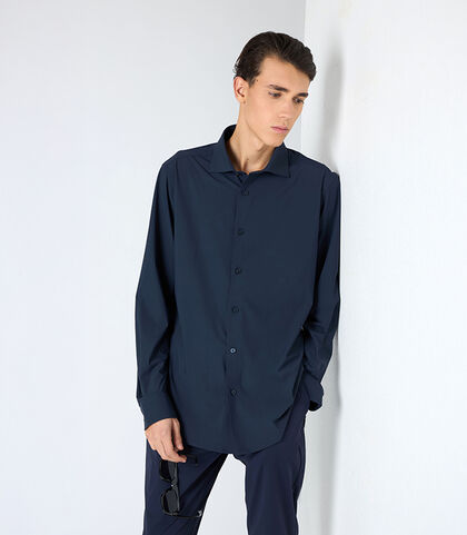 Camicia uomo blu, Valerio 1966, 25R1T2411TSBLUE42, 001