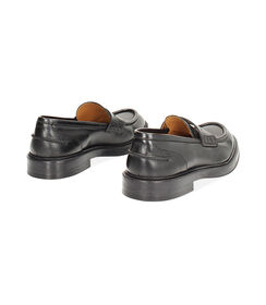 Mocassini da uomo in pelle nero, Valerio 1966, 2453T0074PENERO043, 003 preview