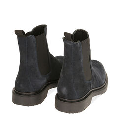 Chelsea boots blu in camoscio, Valerio 1966, 1877T6120CMBLUE040, 004 preview
